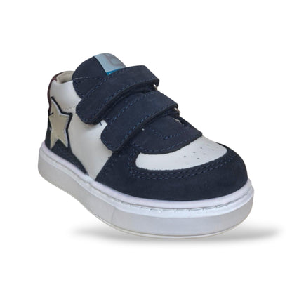 scarpe-primi-passi-bambini-balducci-cita-cita7487-blue-bianco-rosso-pelle-suede-fodera-pelle-sottopiede-pelle-fondo-pieghevole-velcro-crescita-naturale-piede-artigianale-italiana-qualita-taglie-20-26-scarpetteria-gica-trani
