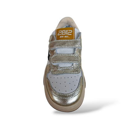 sneakers-artigianali-italiane-bambine-ragazze-2b12-hyper-bronzo-platino-bianco-pelle-velcro-brillanti-premium-scarpetteria-gica-trani
