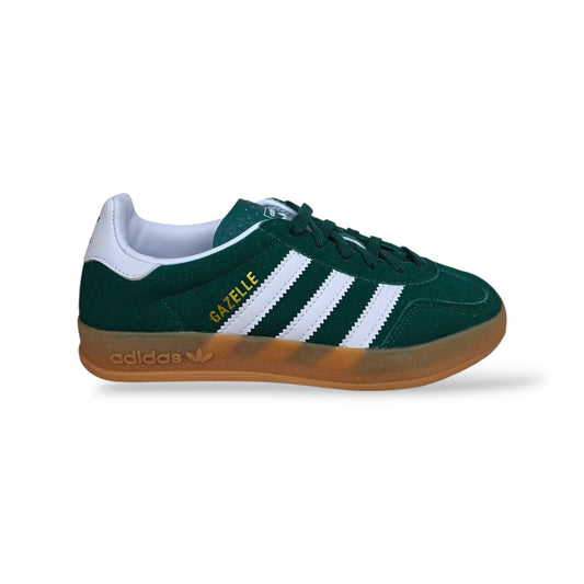 adidas-gazelle-indoor-ih9134-sneakers-bambini-ragazzi-verdone-bianco-camel-suede-lacci-taglie-36-40-scarpetteria-gica-trani
