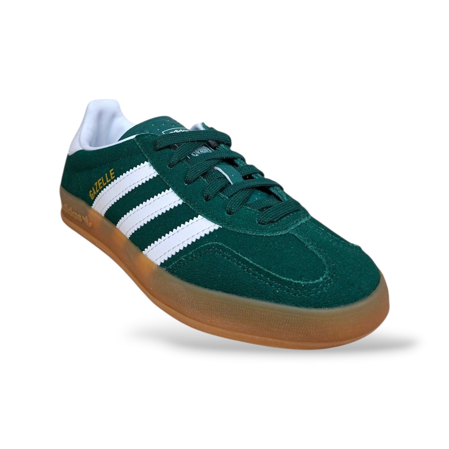 scarpe-bambini-ragazzi-adidas-gazelle-indoor-verdone-bianco-camel-suede-3-stripes-lacci-scuola-back-to-school-scarpetteria-gica-trani
