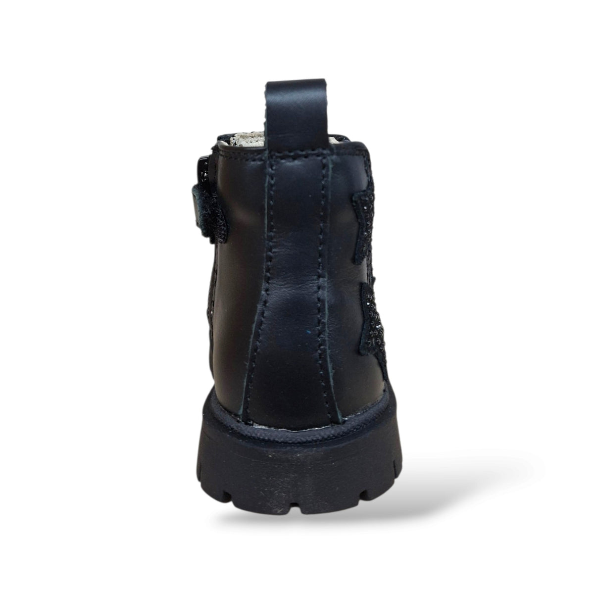 balducci-cita-matr2733-scarpine-stivaletto-primi-passi-bambina-nero-stelle-glitter-pelle-zip-laterale-artigianale-italiano-regalo-nascita-battesimo-compleanno-autunno-inverno-2026-taglie-20-26-scarpetteria-gica-trani
