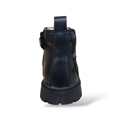 balducci-cita-matr2733-scarpine-stivaletto-primi-passi-bambina-nero-stelle-glitter-pelle-zip-laterale-artigianale-italiano-regalo-nascita-battesimo-compleanno-autunno-inverno-2026-taglie-20-26-scarpetteria-gica-trani
