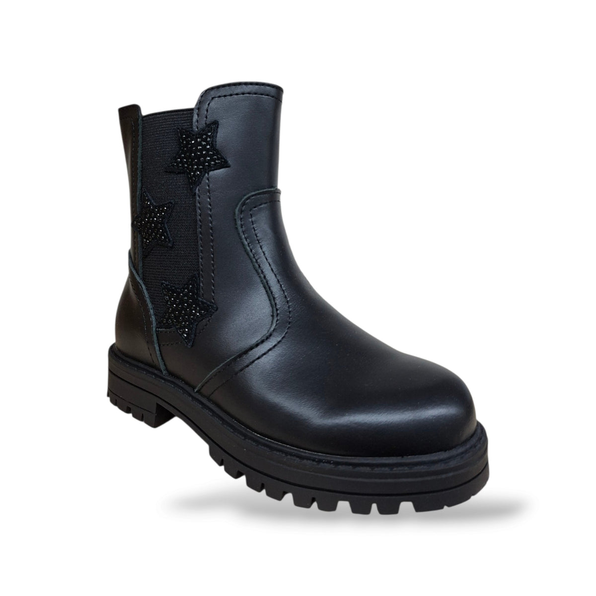stivaletto-biker-bambina-ragazza-balducci-rive-rive1035-nero-stelle-glitter-nere-pelle-tomaia-fodera-sottopiede-elastico-laterale-fondo-gomma-rock-grintoso-luminoso-taglie-27-36-scarpetteria-gica-trani
