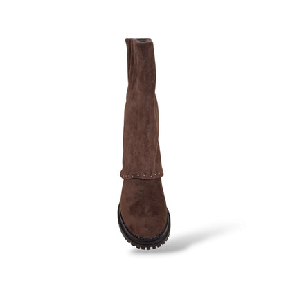stivali-grintosi-bambine-ragazze-melania-ms65075-marrone-nero-pelle-bicolore-borchie-decorative-metalliche-zip-laterale-veloce-suola-resistente-rock-contemporanea-originale-moda-autunno-inverno-taglie-31-36-scarpetteria-gica-trani
