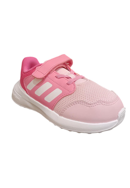 Scarpe sneakers Bambine e ragazze adidas tensaur  rosa-fuxja-bianco velcro