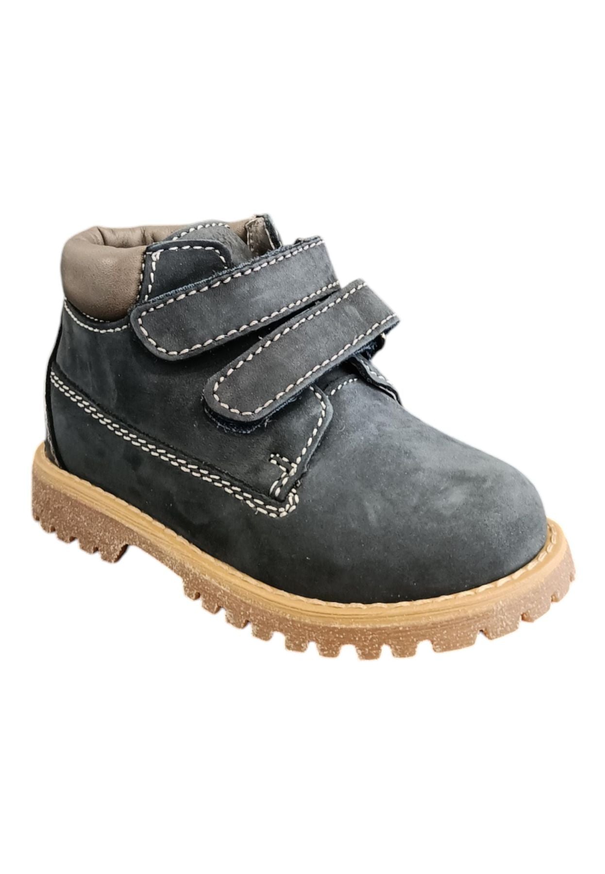 Scarpe sneakers Bambini e ragazzi balocchi BLK STK  blue-grigio velcro