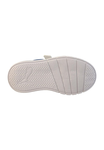 Scarpe sneakers Unisex bambini PUMA COURTFLEX  blue-bianco-rosso velcro