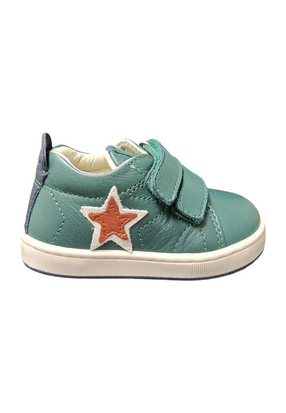 Scarpe sneakers Unisex bambini balducci cita  verdone-rosso-bianco velcro