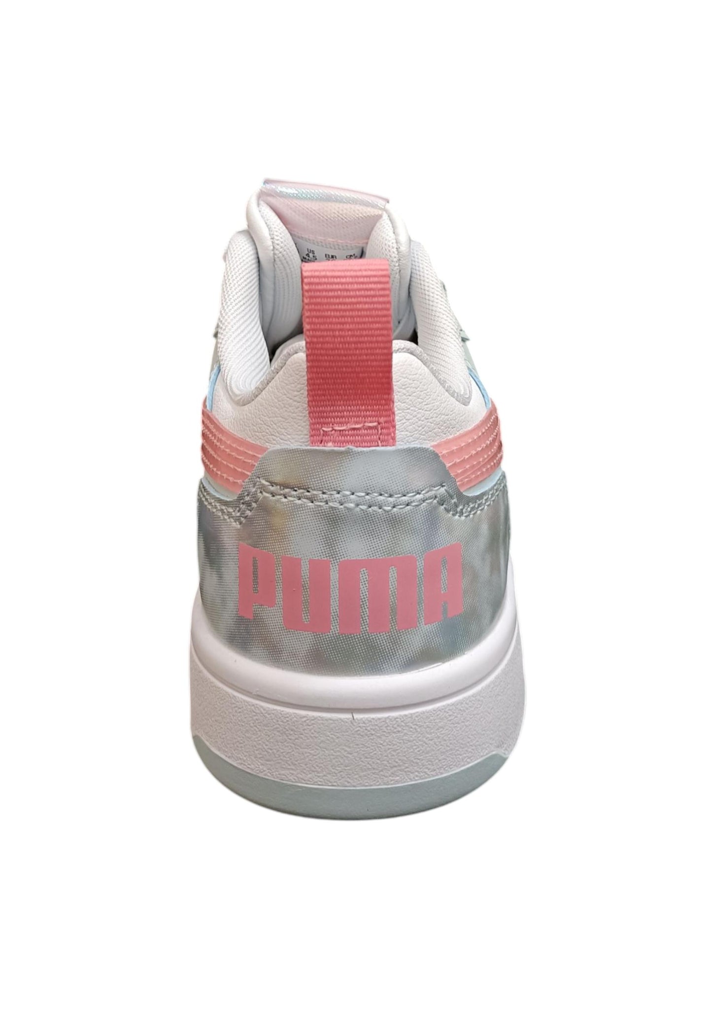 Scarpe sneakers Bambini e ragazzi PUMA REBOUND  grigio-rosa laccio