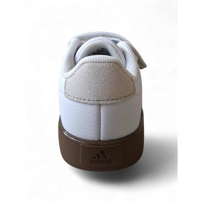 Sneakers bambino Adidas Grand Court bianco nero sportive