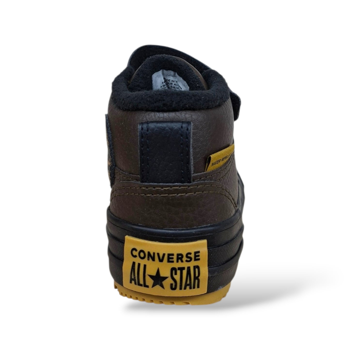 Scarpe sneakers Bambini e ragazzi converse malden street A18062C marrone-nero laccio elastico e velcro