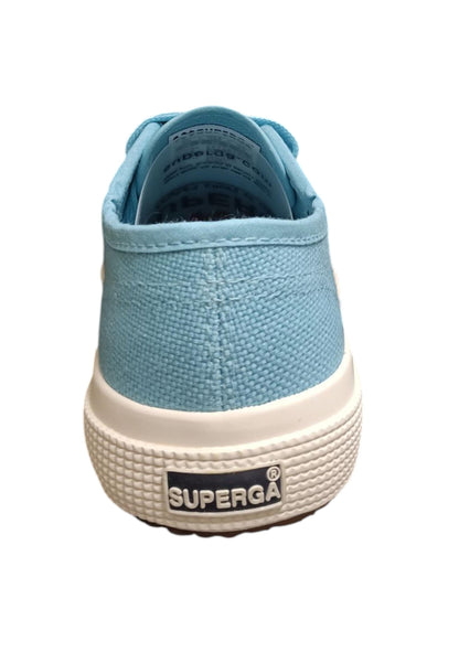 Scarpe sneakers Bambini e ragazzi SUPERGA COTU CLASSIC  celeste-bianco laccio