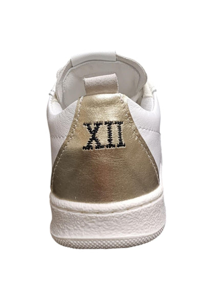 Scarpe sneakers Bambine e ragazze TWELVE RAPTOR  bianco-argento-platino laccio