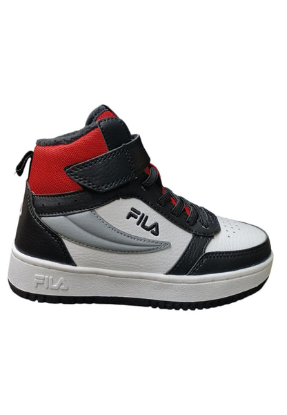 Scarpe sneakers Unisex bambino fila REGA  bianco-celeste-blue laccio elastico e velcro