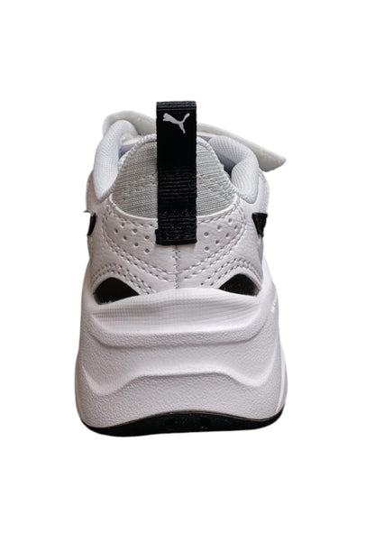Scarpe sneakers Bambini e ragazzi PUMA TRINITY  bianco-nero laccio elastico e velcro