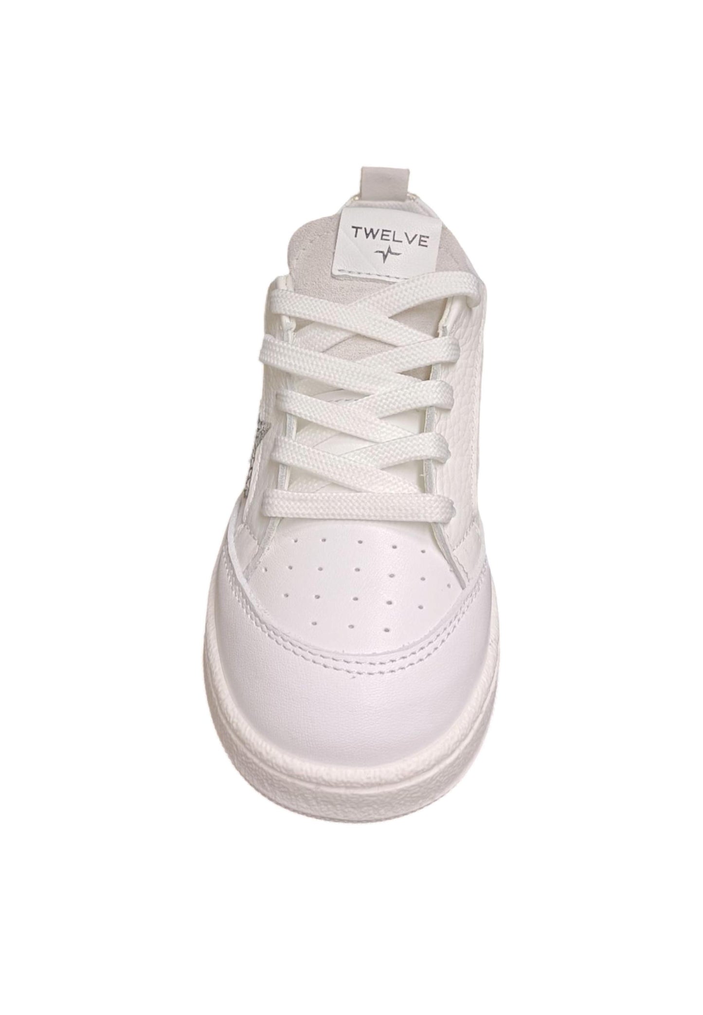 Scarpe sneakers Bambine e ragazze TWELVE RAPTOR  bianco-argento-platino laccio