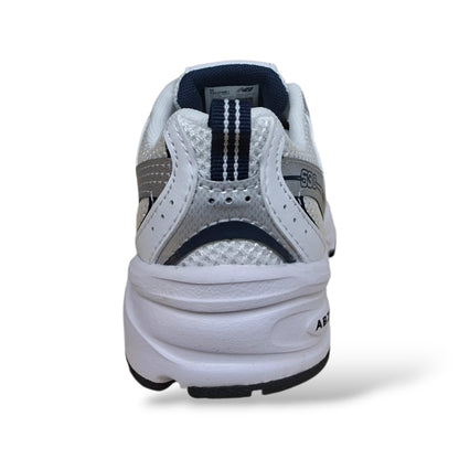 New Balance 530 Sneakers Bambini Ragazzi Bianco Blue | Taglia 20-40 | Pelle Tessuto | Scarpetteria Gica