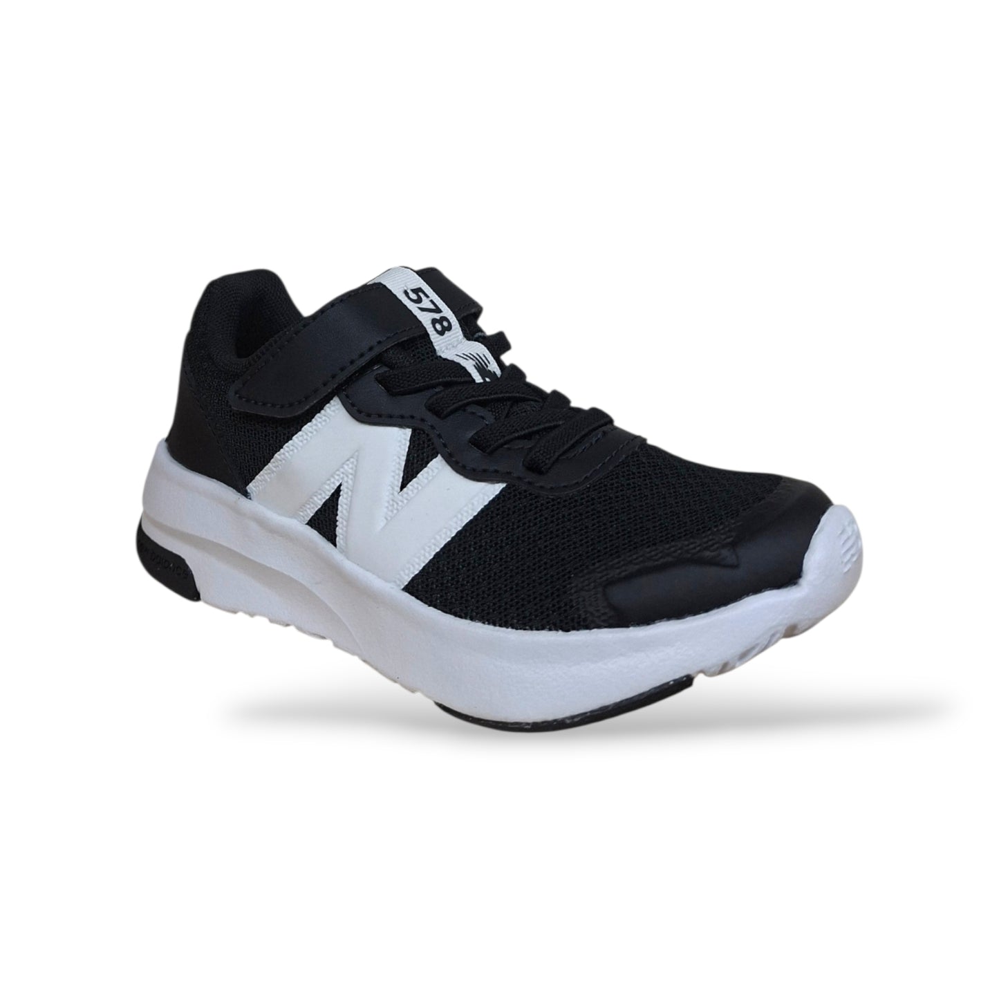 New Balance 578 Sneakers Bambini Ragazzi Nero Bianco | Taglia 28-35 | Tessuto Velcro | Scarpetteria Gica