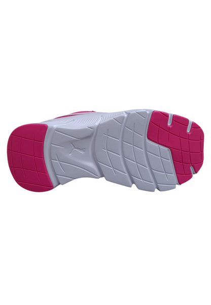 Scarpe sneakers Bambine e ragazze PUMA FLEX FOCUS  rosa-bianco laccio