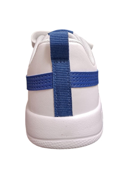 Scarpe sneakers Bambini e ragazzi PUMA COURTFLEX  bianco-blue laccio elastico e velcro
