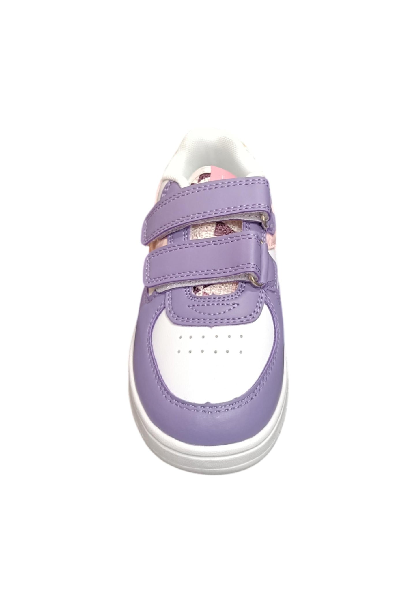 Scarpe sneakers Bambine e ragazze Diadora GAME  bianco-viola velcro