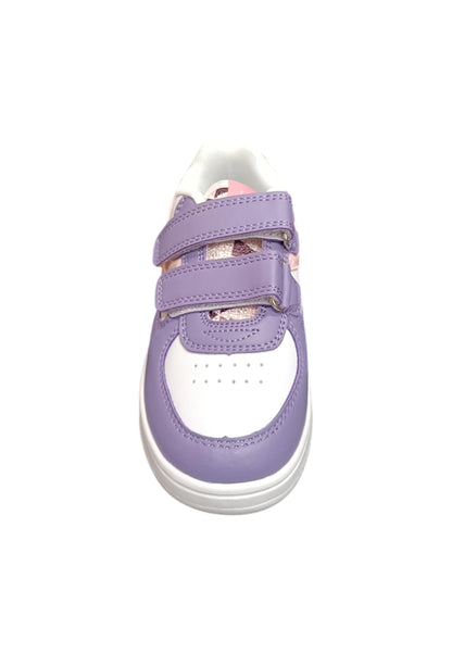 Scarpe sneakers Bambine e ragazze Diadora GAME  bianco-viola velcro