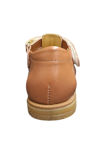 Scarpe occhi di bue-semiaperto Bambini platis open classic  cuoio velcro