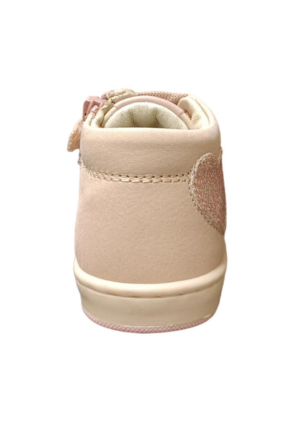 Scarpe sneakers bambina balducci cita  rosa laccio e zip laterale