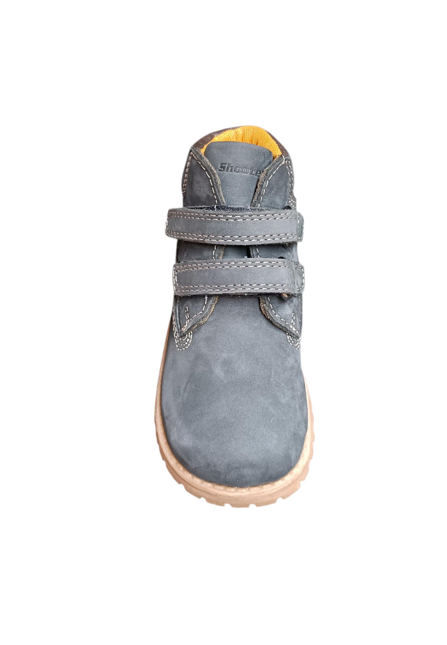 Boscaiolo bambino Shooterino Basic blue camel pelle velcro casual style