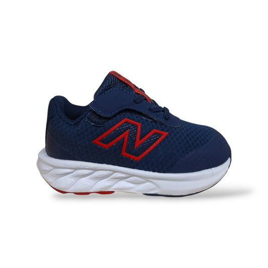 New Balance 520 Sneakers Bambini Blue Rosso | Taglia 20-27,5 | Tessuto Velcro | Scarpetteria Gica