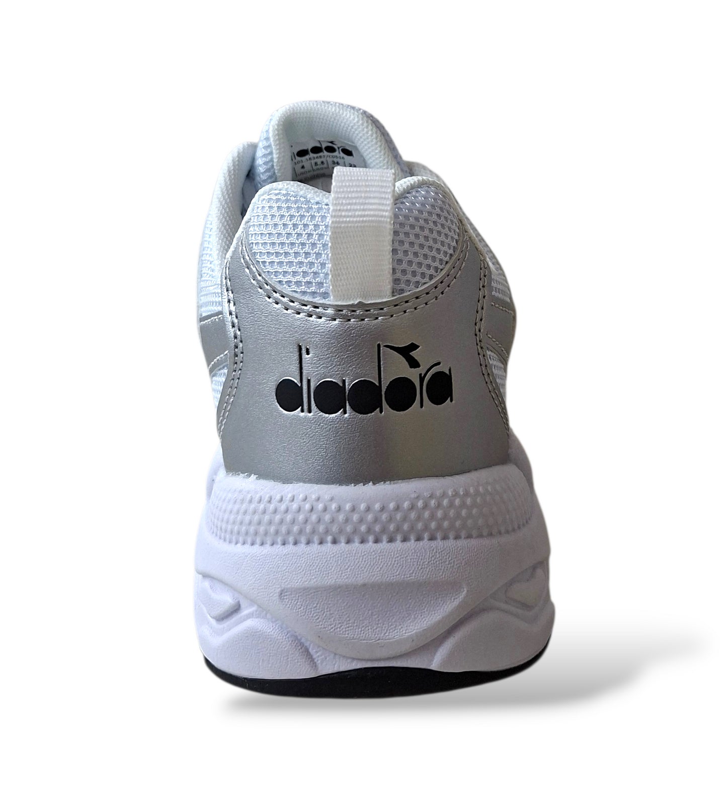 Scarpe sneakers Bambini e ragazzi Diadora ALLEY grigio-metal-bianco laccio