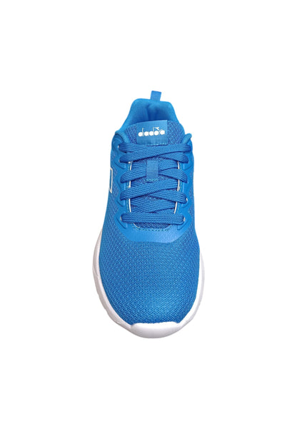 Scarpe sneakers Bambini e ragazzi Diadora evo run  azzurro-bianco laccio
