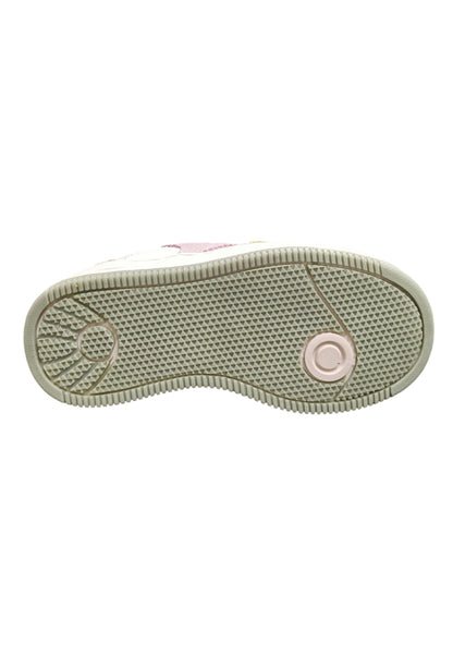 Scarpe sneakers Bambine e ragazze Victoria Tiempo  bianco-rosa-celeste-verde velcro