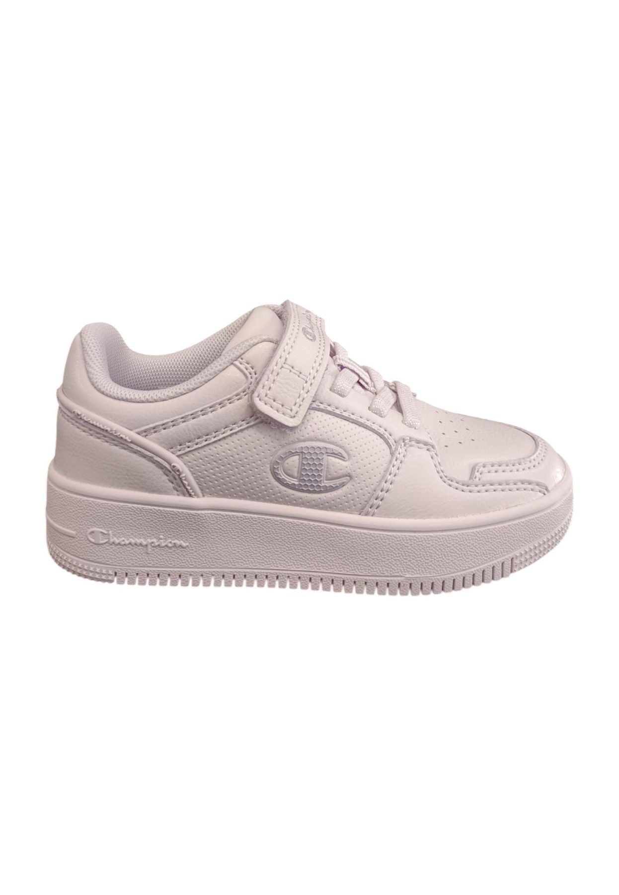Scarpe sneakers Unisex bambini Champion REBOUND  lilla laccio elastico