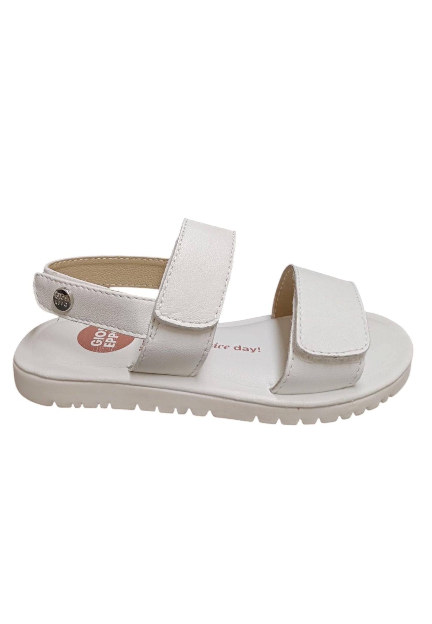 Sandali bambina Gioseppo Rehoboth bianco pelle