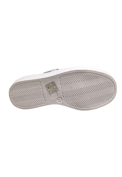 Scarpe sneaker Bambini e ragazzi balducci BUTTER  blue-bianco laccio e zip laterale