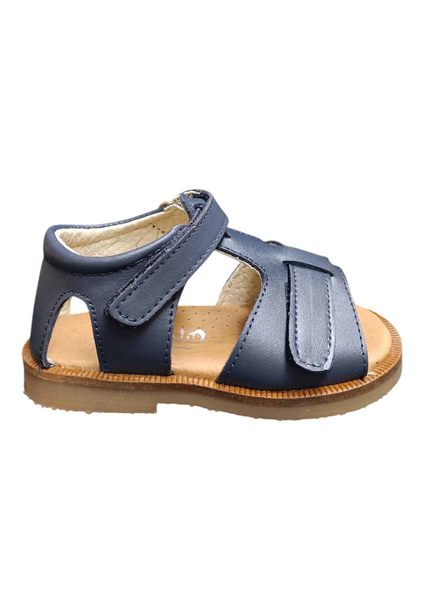 Scarpe sandalo tallonato Bambini panyno HORMA  blue velcro