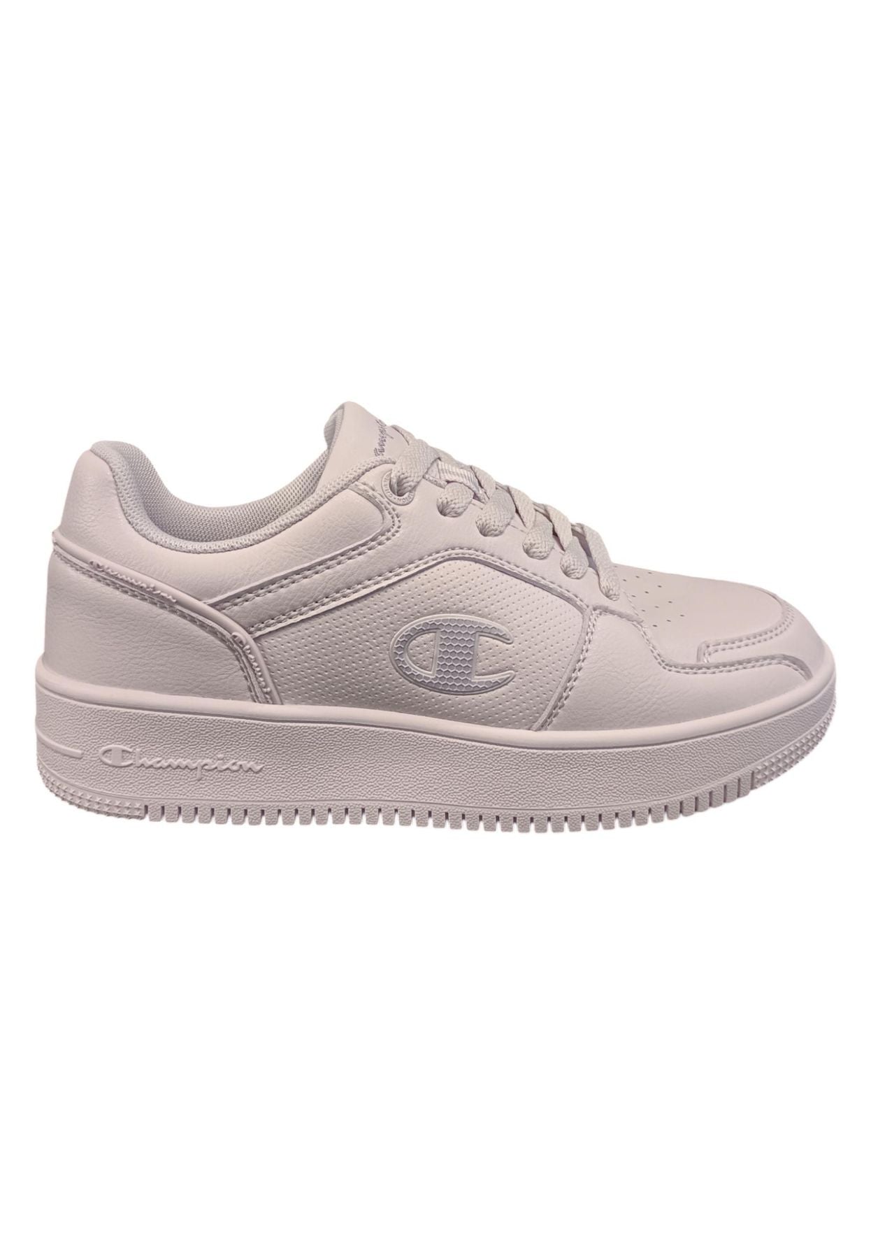 Scarpe sneakers Unisex bambini Champion REBOUND  lilla laccio elastico