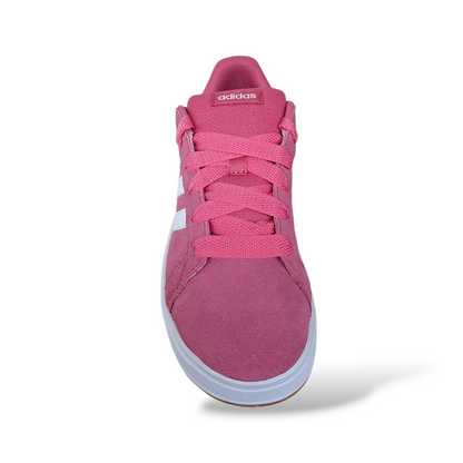 Sneakers bambina Adidas Grand Court fuxia bianco sportive