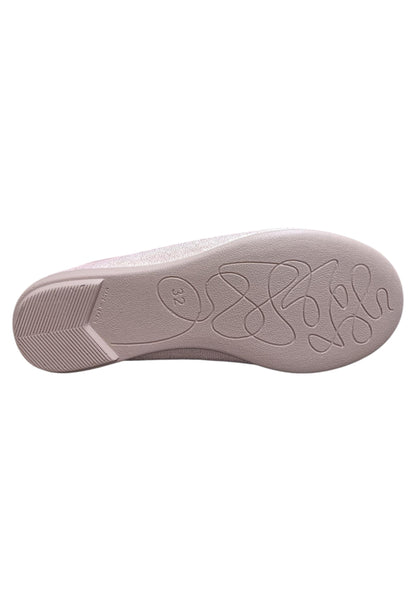 Ballerina bambina Vul-Ladi Candy cipria tela elastico comfort style