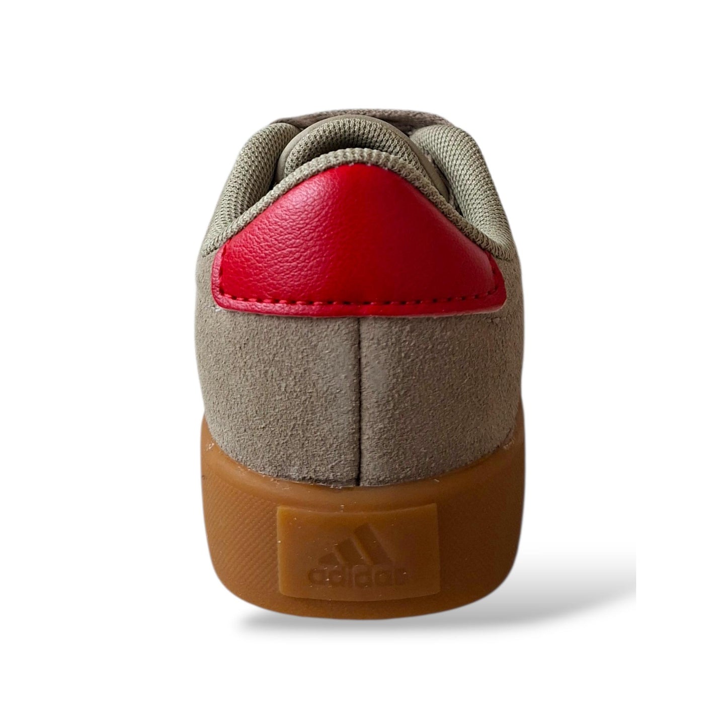 Sneakers bambino Adidas Grand Court grigio rosso sportive